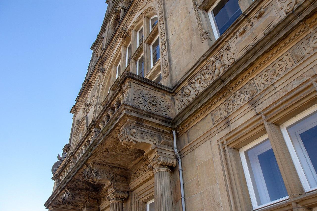 Detail der Fassade