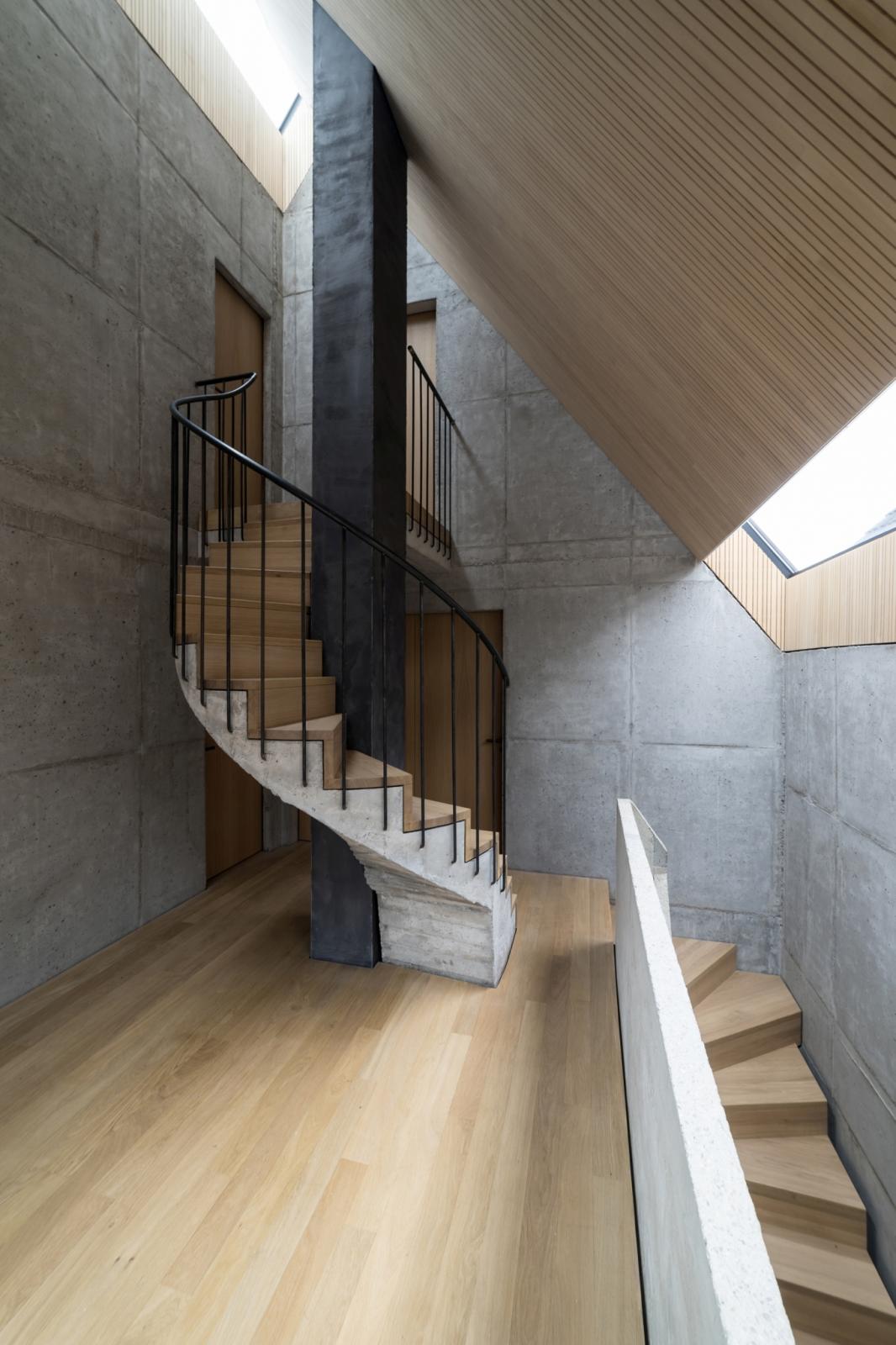 Treppe im Dachgeschoss