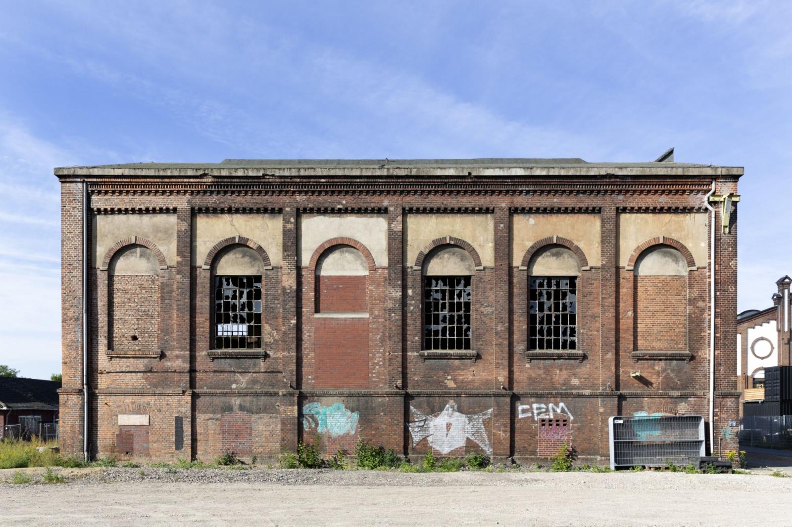 Maschinenhaus bei Schacht 3