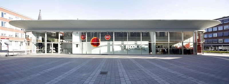 Gesamtansicht Kiffe-Pavillon