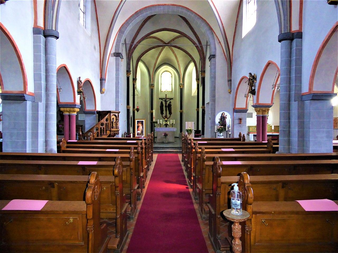 Innenraum Blick nach Nordosten