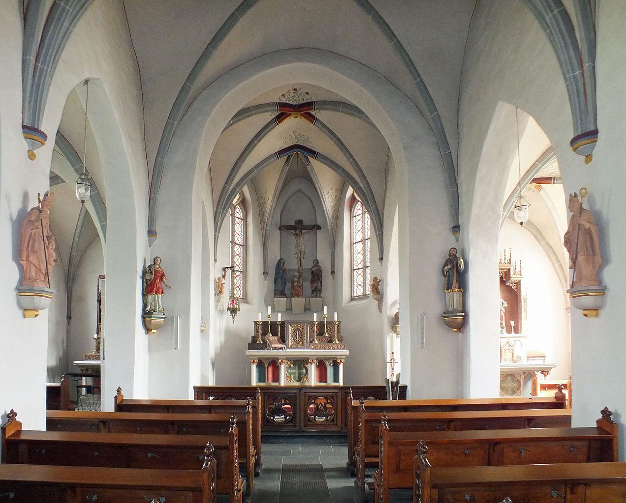 Innenansicht nach Osten