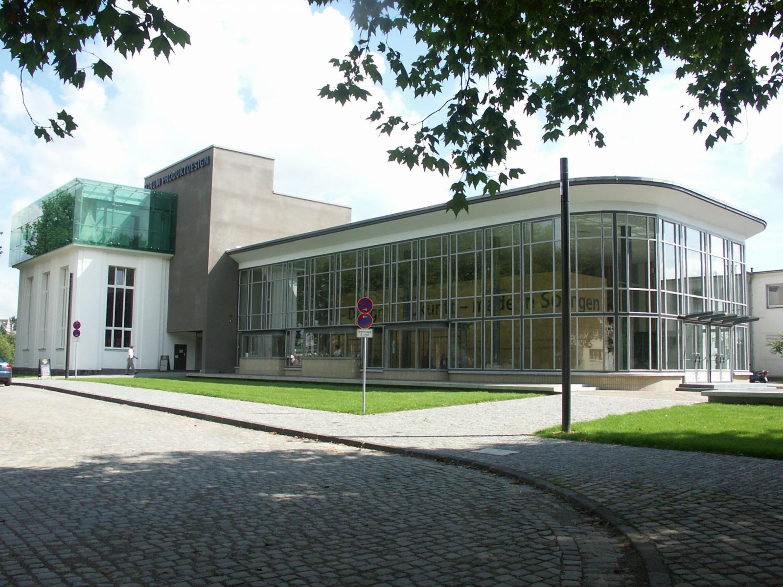 Ehemalige Empfangshalle, heute Forum Produktdesign Solingen