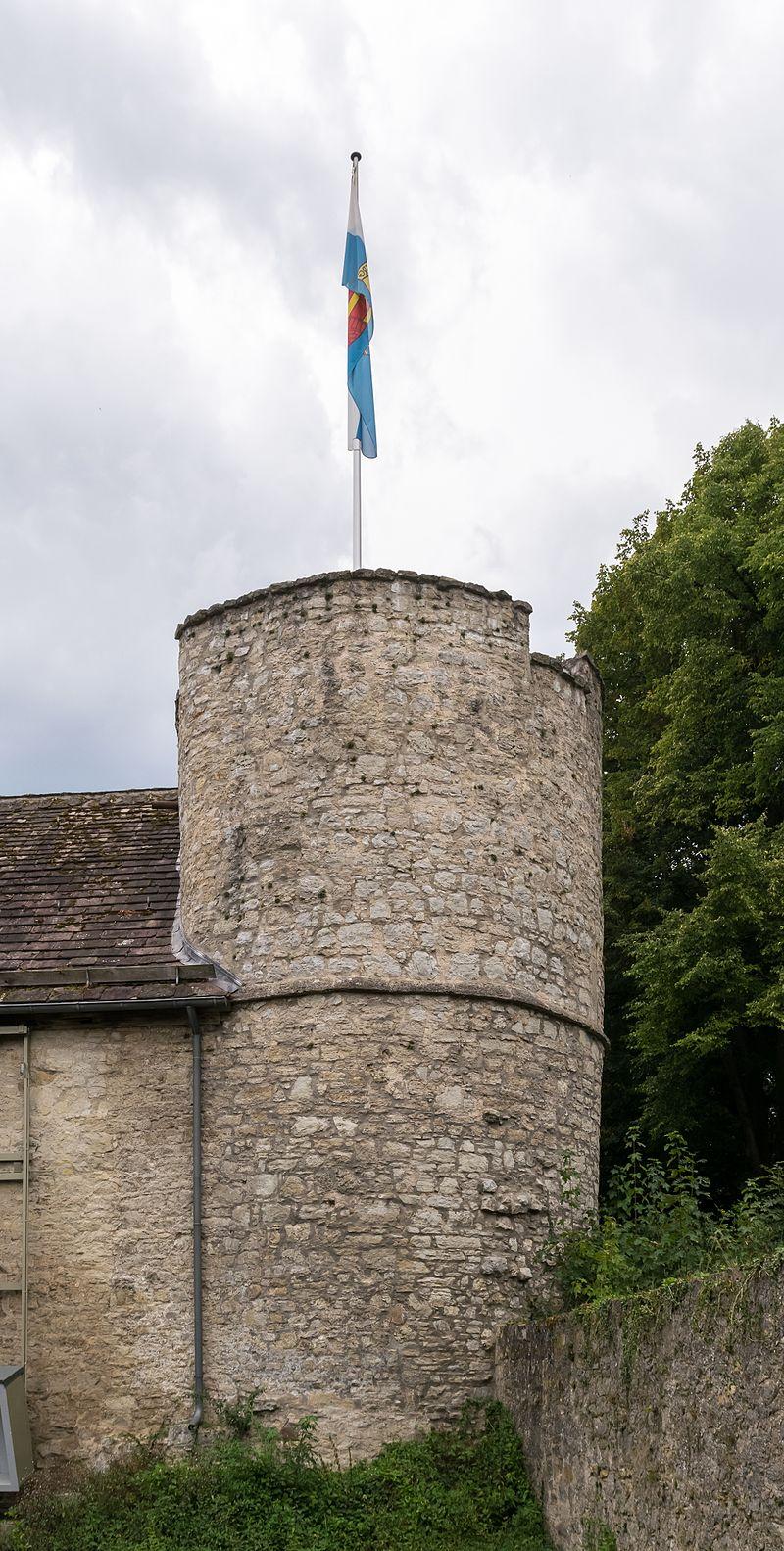 Turm am nordöstlichen Ende