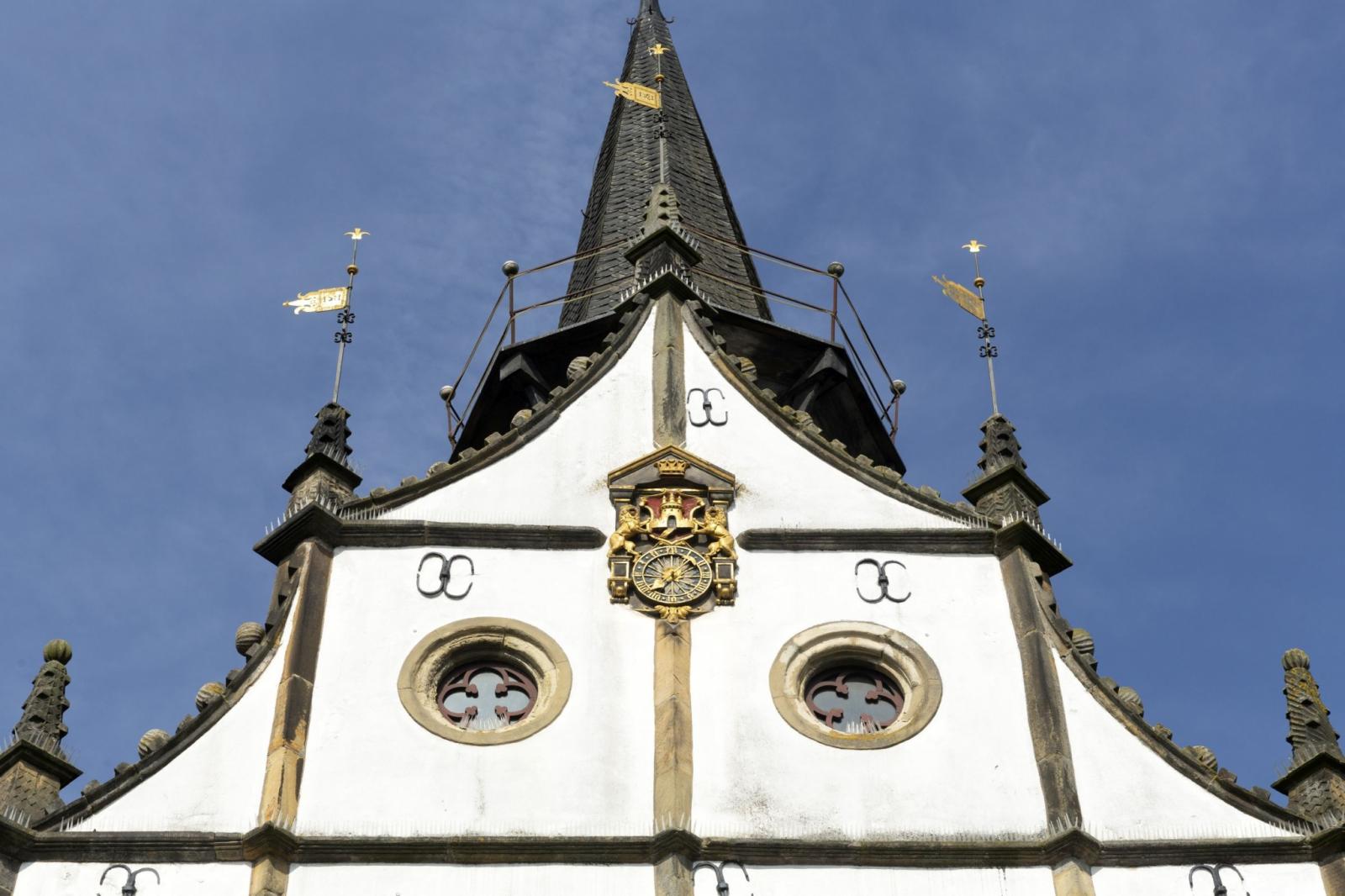 Rathaus Steinfurt, Giebeldetail