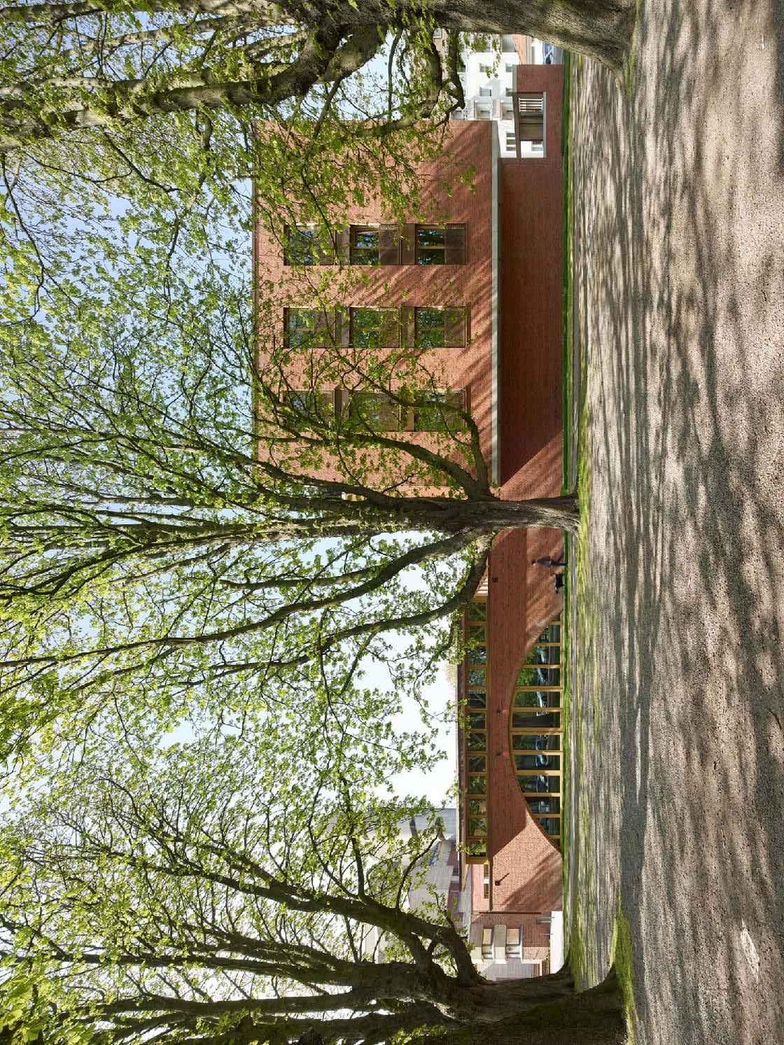 Erweiterung Domsing Schule + Wohnungen, Fassade