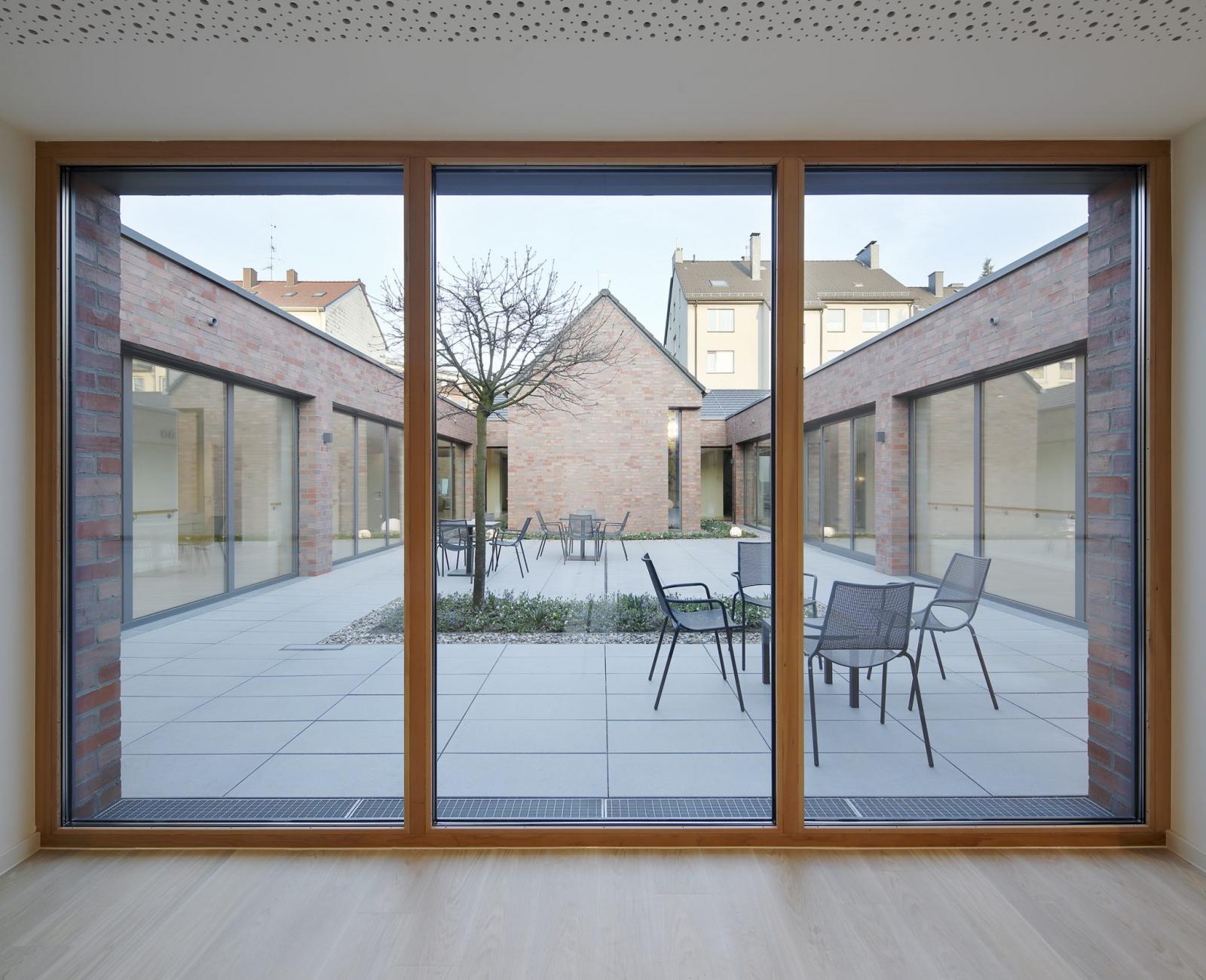 Blick in den Innenhof