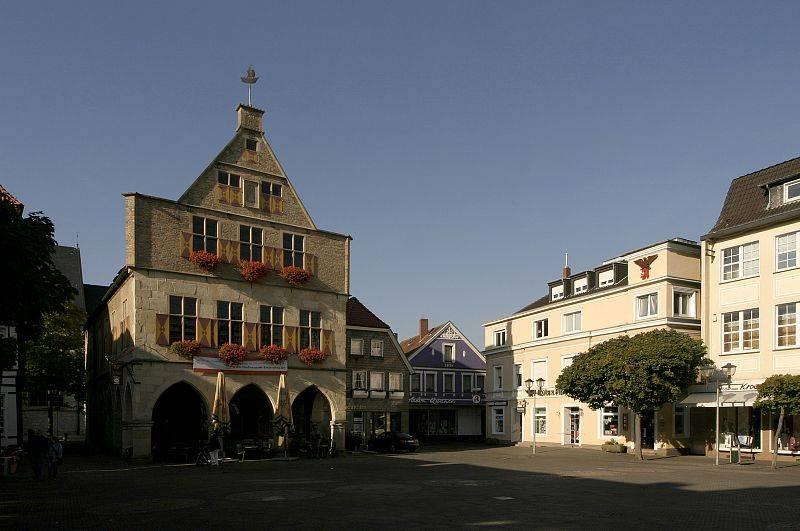 Blick auf den Marktplatz