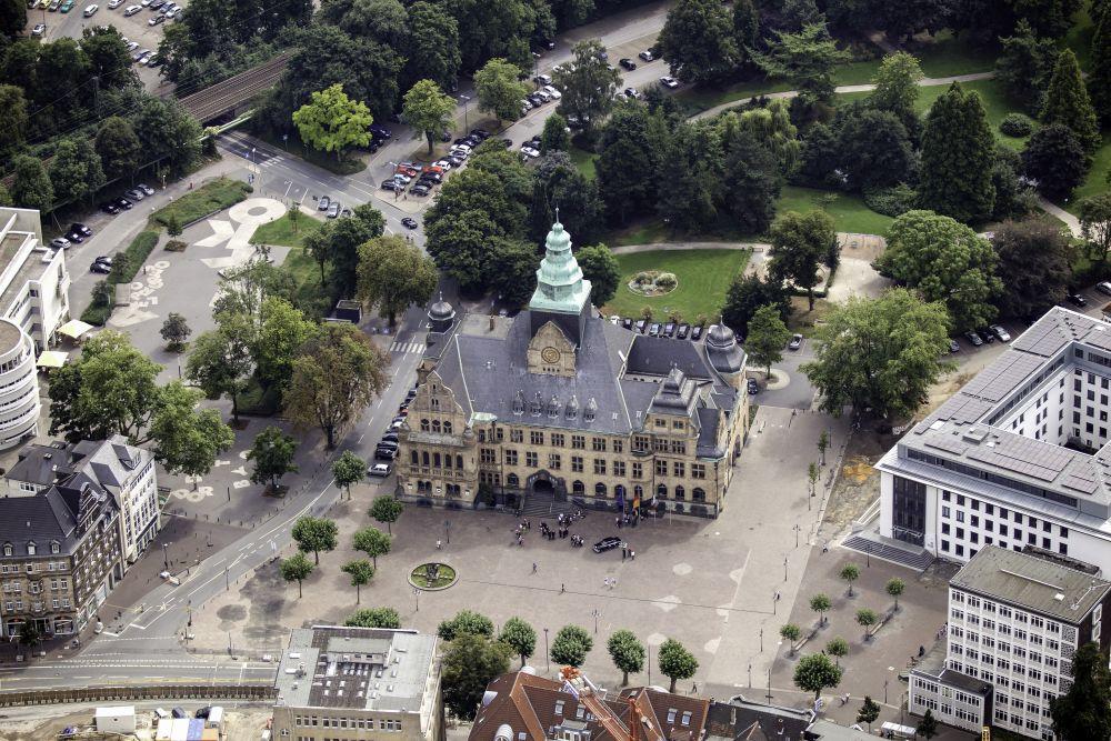 Luftbild Rathaus Recklinghausen