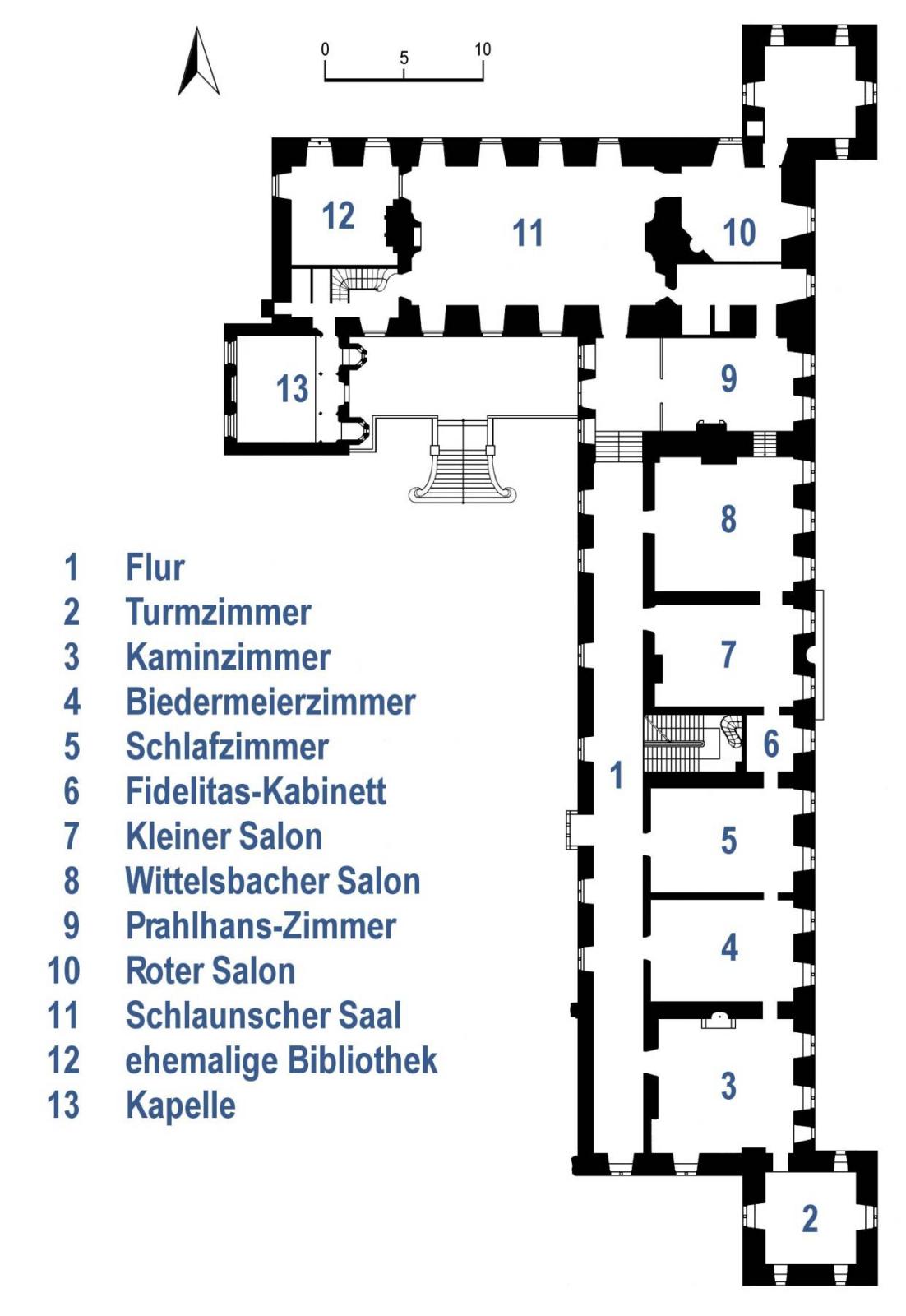 Grundriss Schloss Lembeck