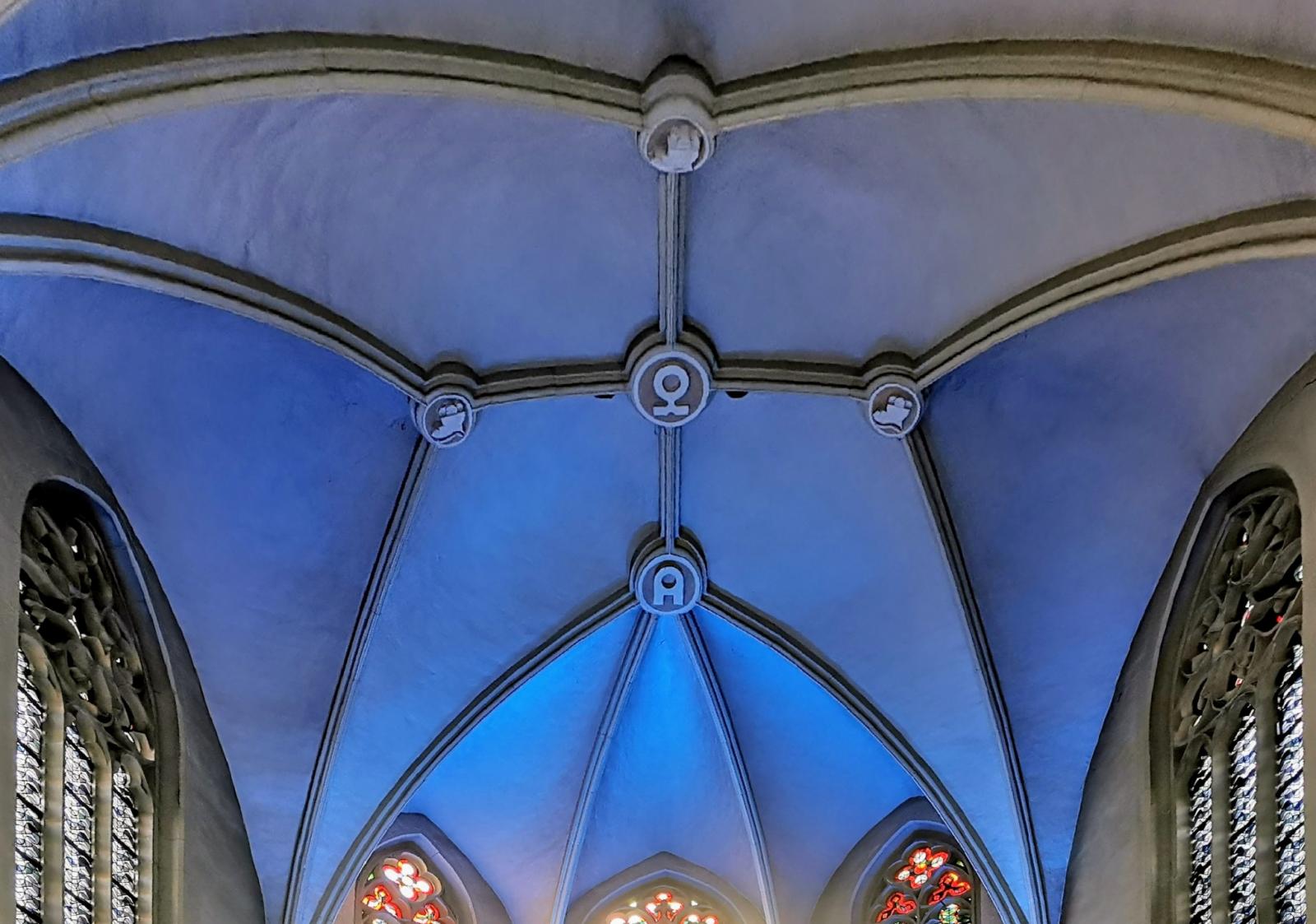Sternengewölbe im Chor von St. Martini