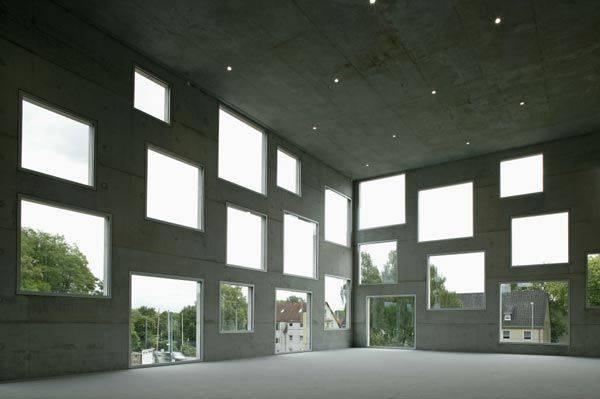 Fensteraufteilung von Innen