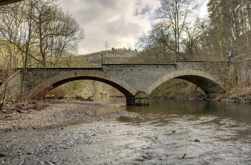 Napoleonsbrücke über die Wupper