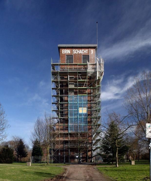 Hammerkopfturm Zeche Erin 3 Castrop-Rauxel, Ingenieurbau - baukunst-nrw