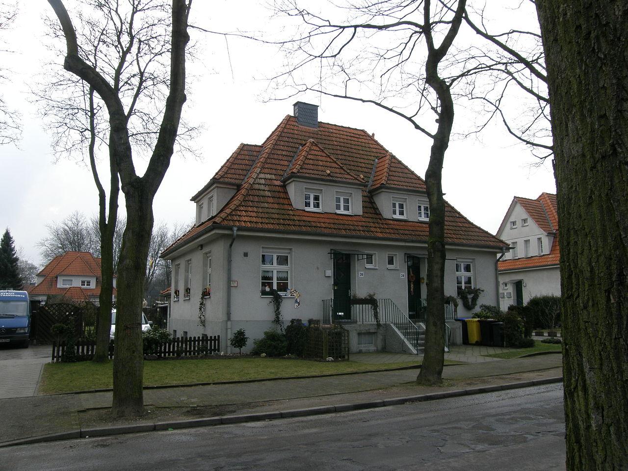 Siedlung Gartenstadt Welheim Bottrop, Stadtplanung