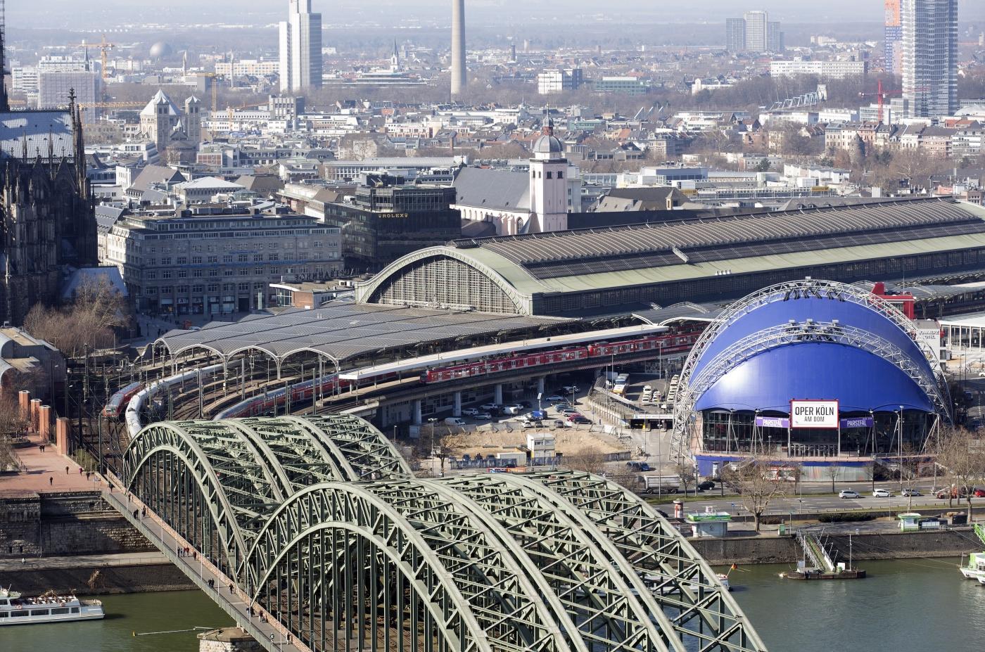 Hauptbahnhof Köln Köln, Ingenieurbau baukunstnrw