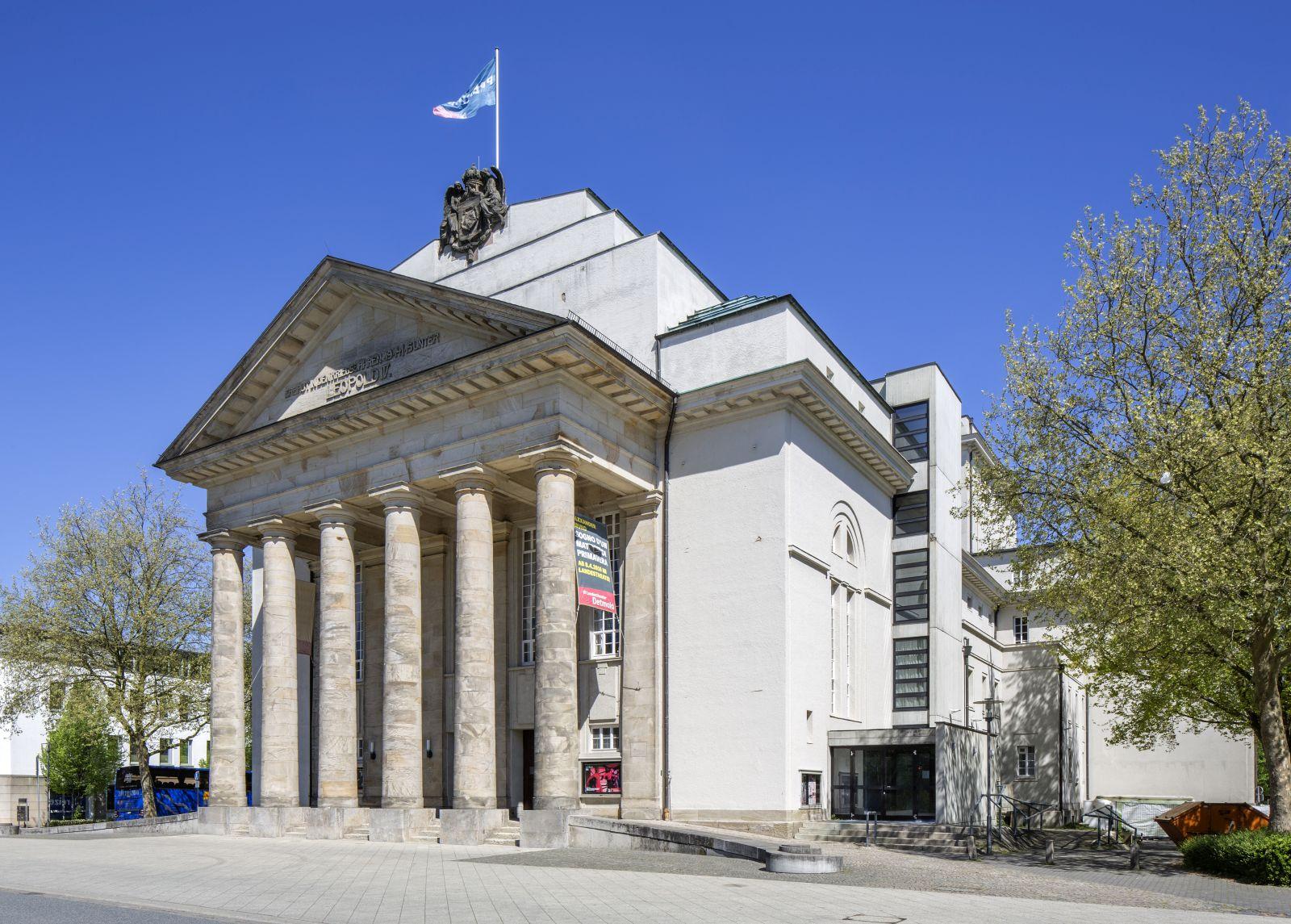 Landestheater Detmold Detmold, Architektur - baukunst-nrw