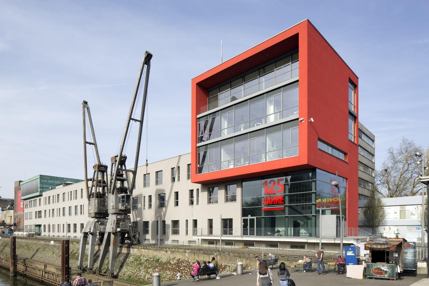 Haus am Pegel Neuss, Architektur baukunstnrw