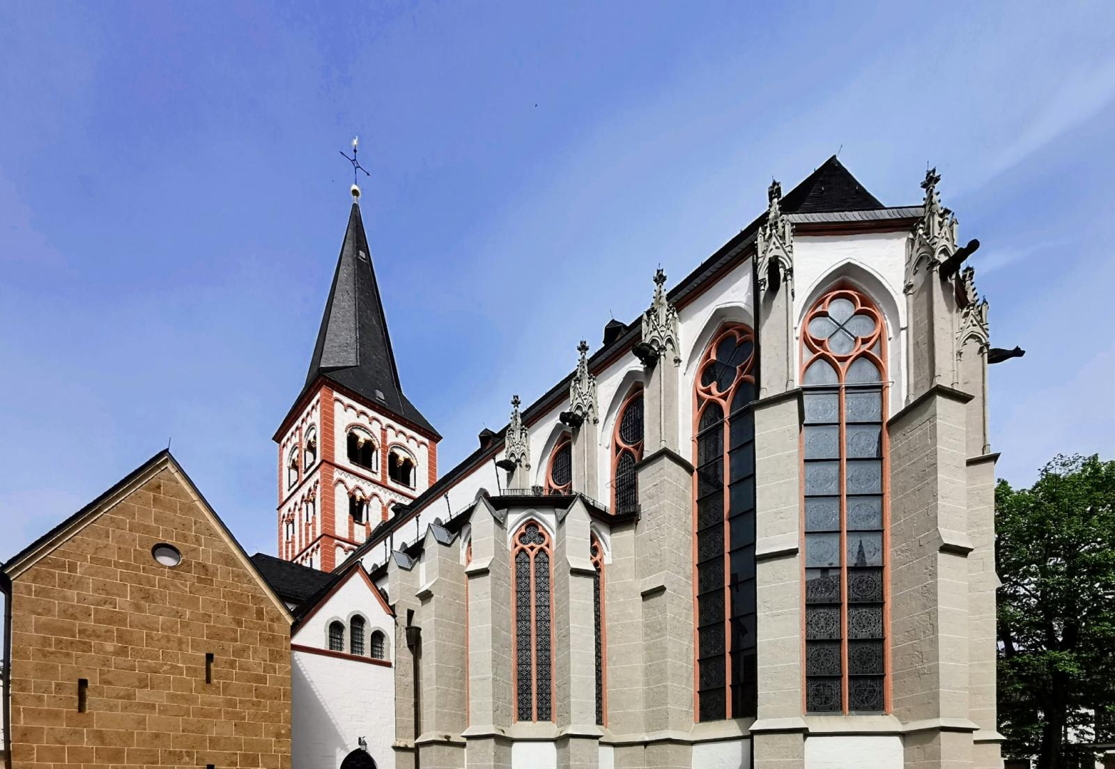 Pfarrkirche Sankt Servatius Siegburg Siegburg Architektur Baukunst Nrw