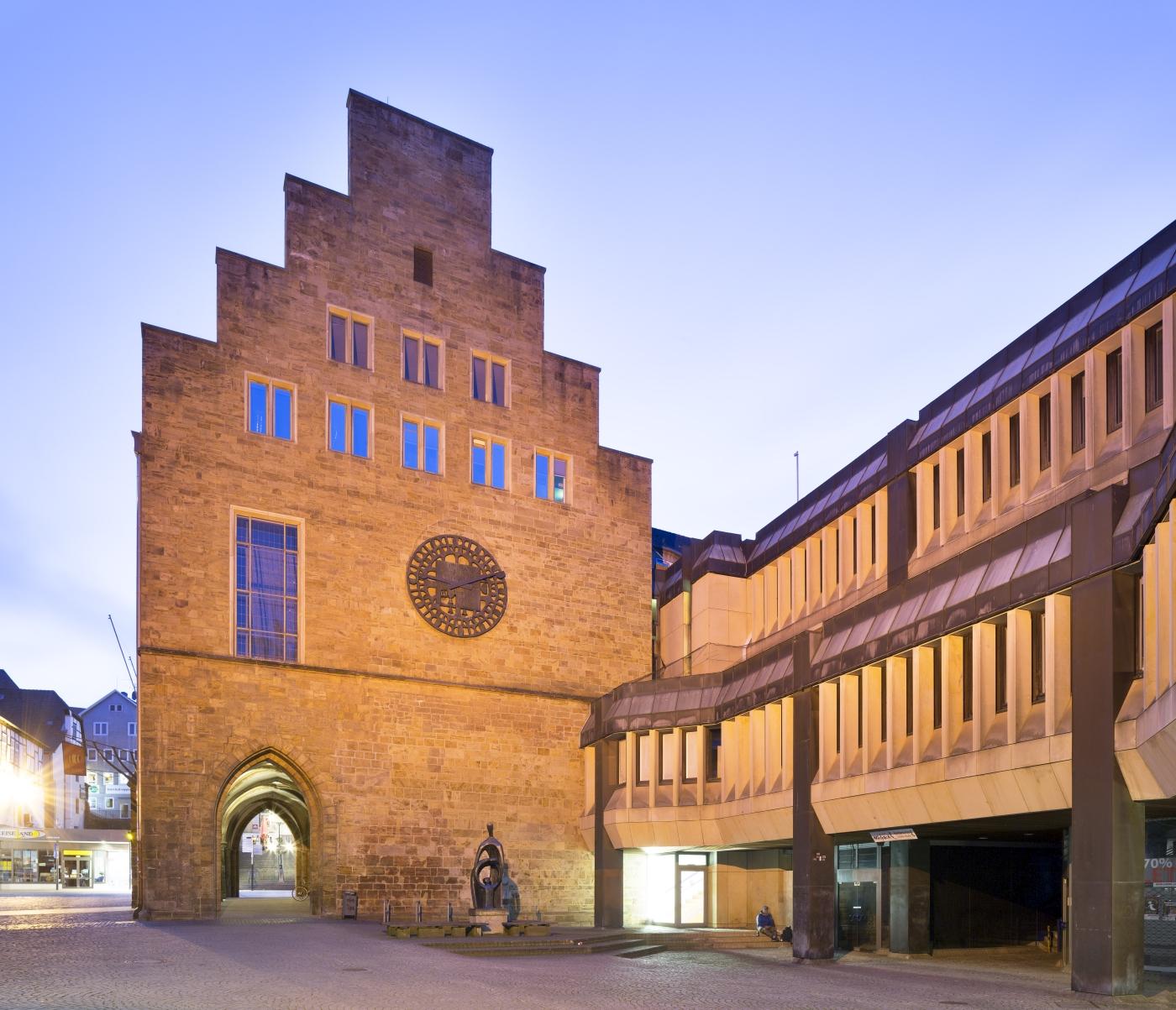 Rathaus Minden Minden, Architektur - baukunst-nrw